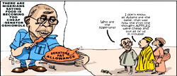 Cartoon: Adam eating apple again; we’re in trouble