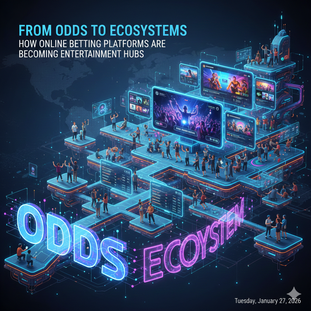 From Odds to Ecosystems How Online Betting Platforms Are Becoming Entertainment Hubs