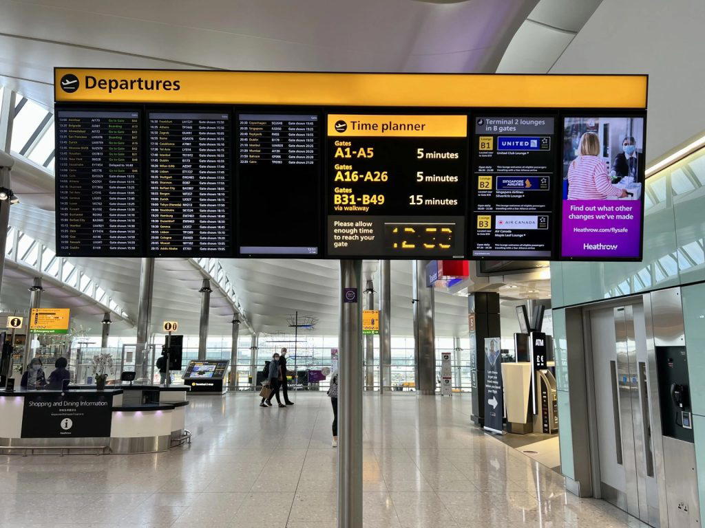 Heathrow airport sees record high annual passenger numbers