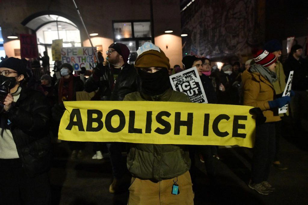 Anger over fatal Minneapolis shooting fuels US protests