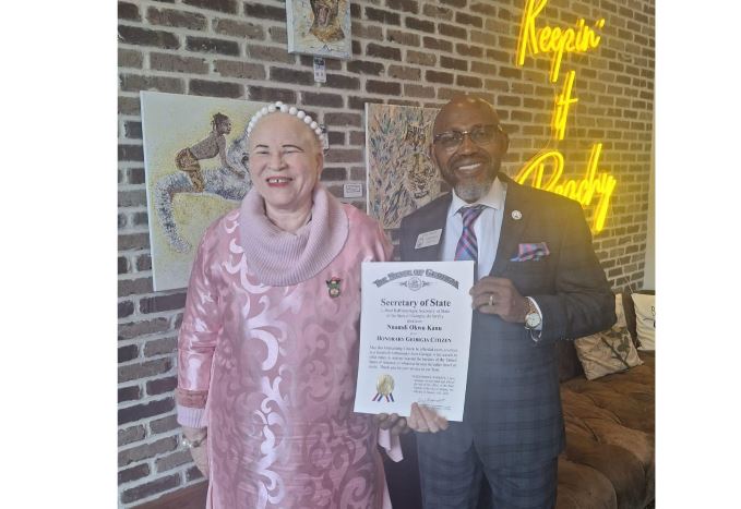 Nnamdi Kanu conferred Honorary Georgia Citizenship, named goodwill ambassador