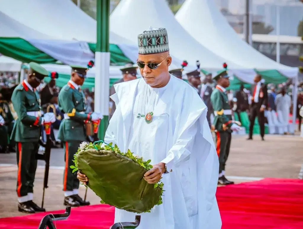 Tinubu absent as Shettima leads Armed Forces Remembrance Day tribute in Abuja
