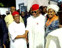 Akpabio, Otti, others grace Ikwuano as Ubani’s mother is buried