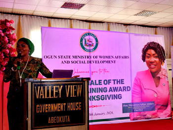 Ogun promises tougher action against gender-based violence in 2026