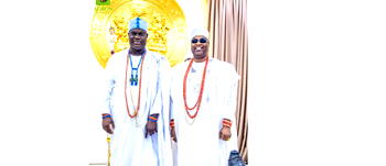 Aare Adetola Emmanuel-King visits Ooni of Ife, advocates for culture-driven development