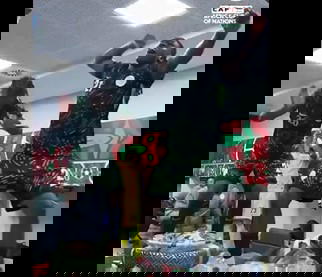 Video: Super Eagles players in victory dance