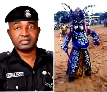 Police detain masquerade over alleged attack in Anambra community