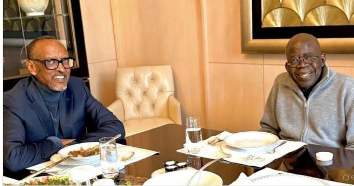 Tinubu’s picture with Paul Kagame in Paris is real, not AI generated — Presidency