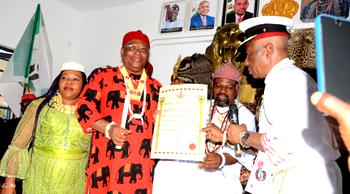 ESUT VC honoured with chieftaincy title