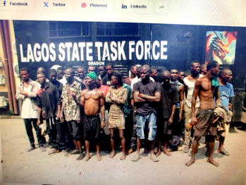 Lagos Taskforce arrests 32 ‘ Omotaku ’ members