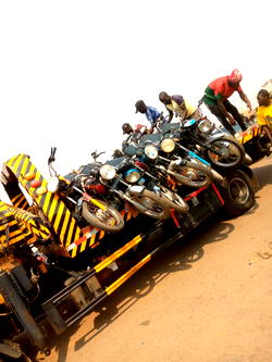 FCT police impound 21 commercial motorcycles, arrest riders over ban violation