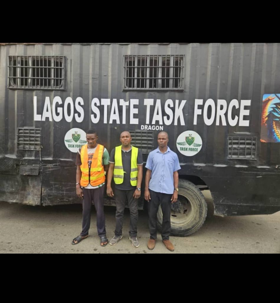 Lagos Taskforce cracks down on syndicate impersonating its officers