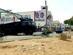 Photos: Heavy security around Kano Govt House amid Gov Yusuf’s planned defection