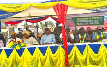 After 20 years, Festac roads get facelift as Sanusi launches reconstruction