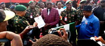 Gov. Nwifuru donates 618 hectares for South-East army training depot