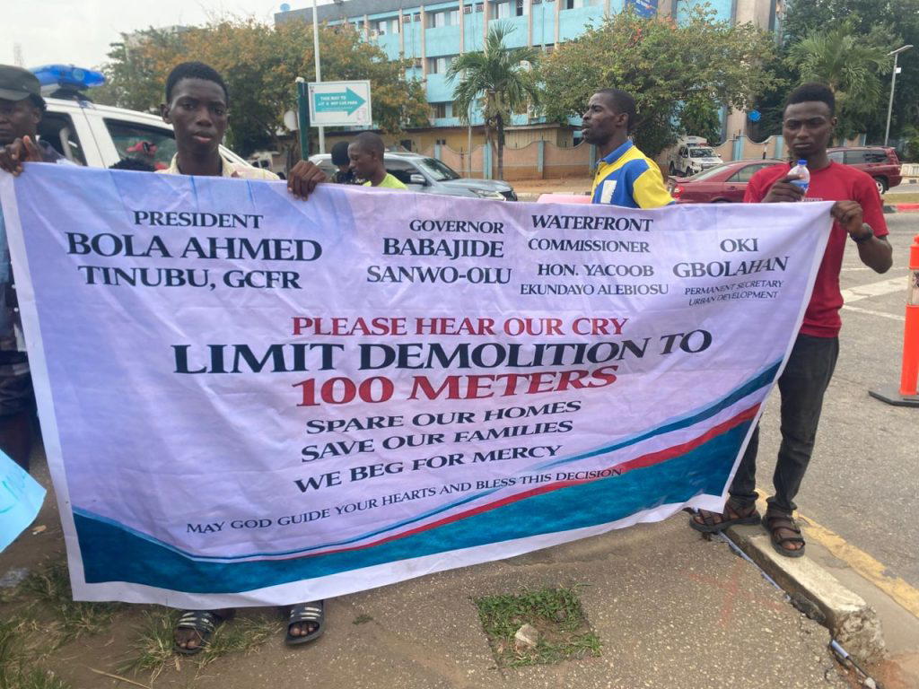 'They lied to us': Makoko residents protest demolitions beyond safety setbacks at Lagos Assembly