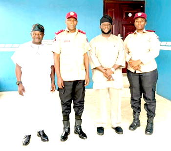 Okeyson Transports pays courtesy visit to FRSC, reaffirms commitment to road safety