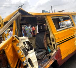 Multiple auto crashes cause chaos on Lagos-Ibadan Expressway, Ikorodu road