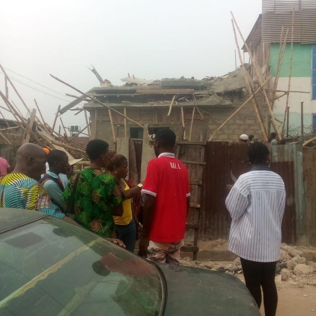 Many trapped as two-storey building under construction collapses in Ondo