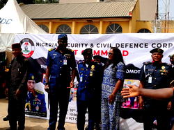 NSCDC nabs 112 vandals, 50 illegal miners in Abuja, decorates 402 officers