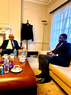 Youth key to Sudan peace process — AAYC tells Sudan Embassy
