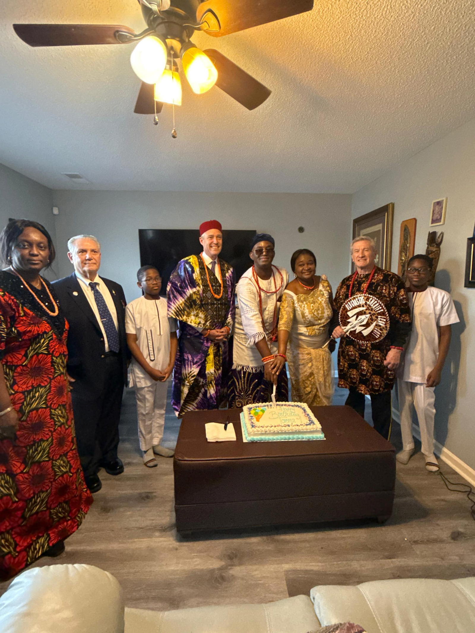 Mayor of Columbia gets African title as Okei celebrates birthday