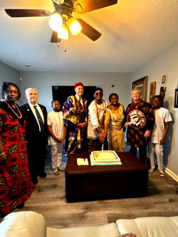 Mayor of Columbia gets African title as Okei celebrates birthday
