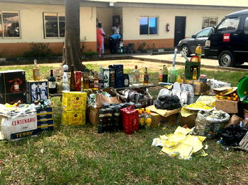 NAFDAC busts fake Goya oil factory, alcohol counterfeit syndicate in Lagos