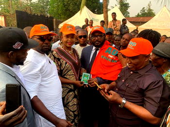 Ebonyi PDP zonal vice chairman, 5,000 supporters defect to ADC