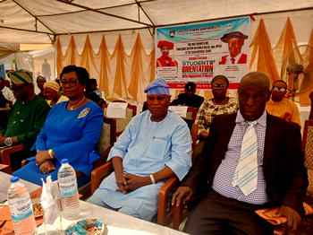 LASU VC urges new students to embrace discipline, integrity, hard work