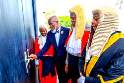 Gov. Mbah inaugurates Digital Court Building, Backs Judicial Financial Autonomy