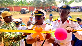 CNS unveils block of four classrooms in Orhueren Central School