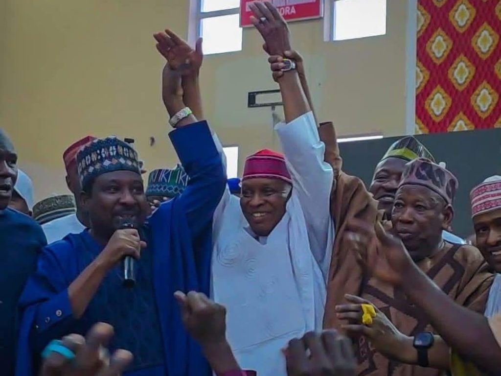 Just in: Gov Yusuf defects to APC, secures automatic ticket for 2027