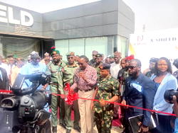 FG unveils armoured vehicle for combat operations, assures sustained partnership with local military hardware manufacturers