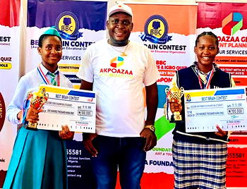 Best Brain Contest winners get over N1m cash rewards