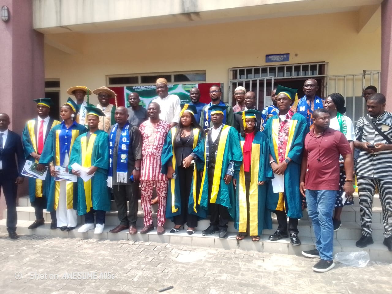 Bayelsa varsity inducts pioneer graduates into Nigeria Institute of Building