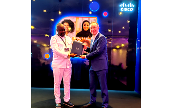 Caption: L-R: Managing Director/CEO Benue Digital Infrastructure Company, Mr Terwase Hembaor-Gbande & Vice president, Digital Impact Office EMEA- Europe, Middle East and Africa, Chris Reeves