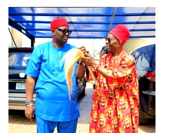 Dominic Nwuzor pays homage to monarch, signals House of Representatives ambition