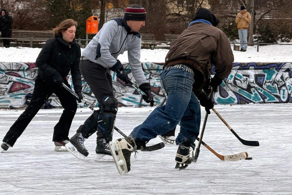 Freezing rain paralyses transport in Central Europe