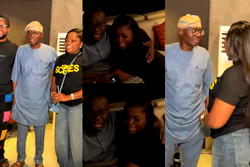 ‘Humbling moment’, Funke Akindele reacts as Sanwo-Olu watches her film [Video]