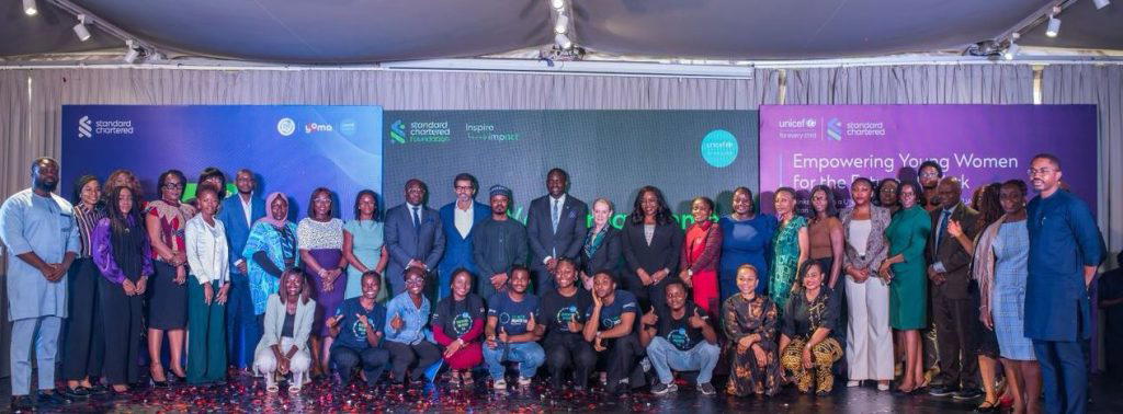 L-R - Cross-section of Participants at the launch of the Links to Work program sponsored by Standard Chartered Foundation in Lagos.