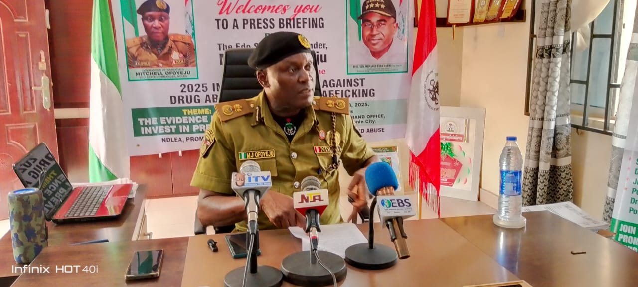 NDLEA arrests 462 suspects, recovers over 207,000Kg in Edo