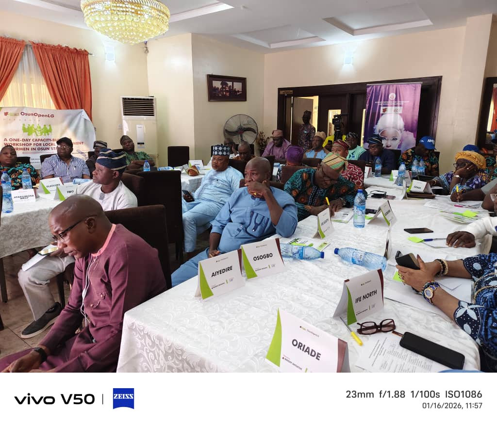 Group trains Osun council chairmen on transparency, civil engagement