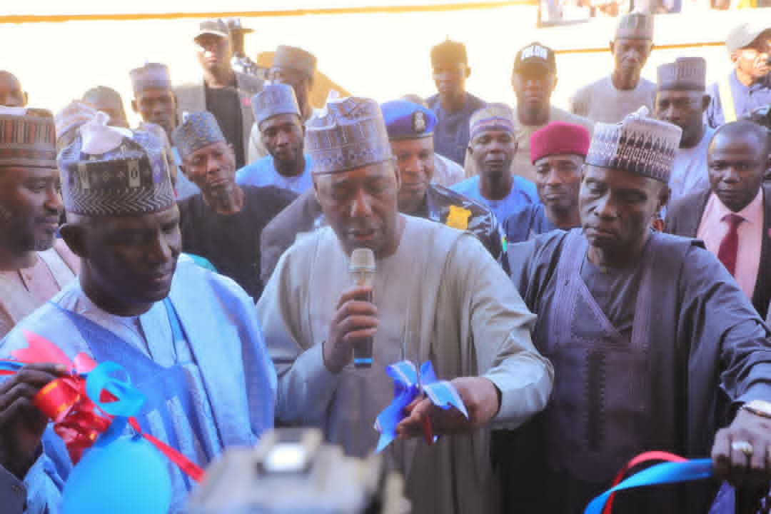 Zulum commissions Zannah’s constituency projects in Borno