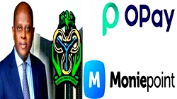 CBN upgrades Opay, Moniepoint, Palmpay, others to national licenses