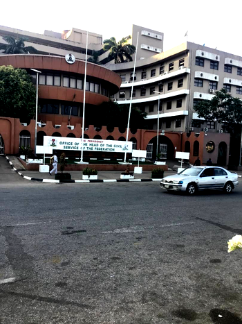 Low turnout at federal secretariat as workers yet to fully resume