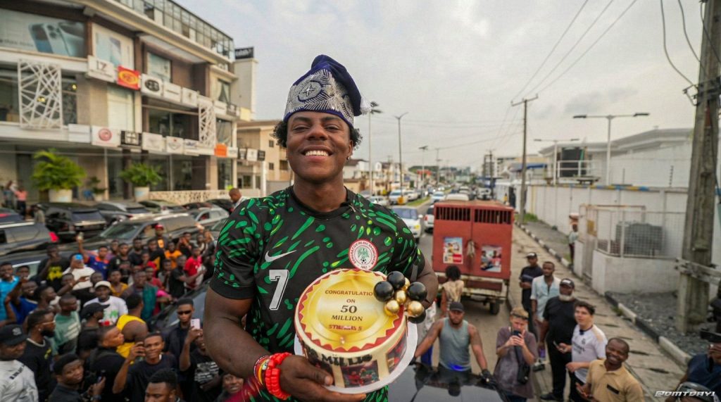 American streamer IShowSpeed hits 50m subscribers as he marks 21st birthday in Nigeria
