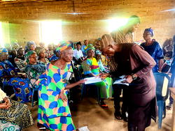 Ogun Councillor empowers constituents with cash, household materials