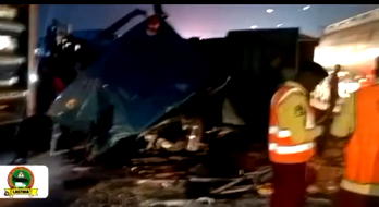 Trapped trailer driver dies from collision on Otedola Bridge – LASTMA