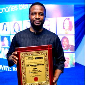 Amosun bags industry Icon in branding, creative excellence
